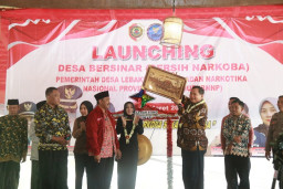 Ciptakan Desa Bersih dari Narkoba, Pemkab Mojokerto Bersama BNN Jatim Luncurkan Desa Bersinar
