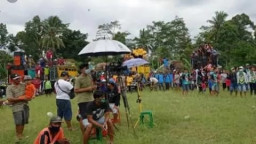 Lomba Merpati Dibubarkan Anggota Polisi