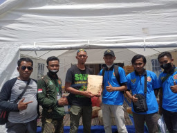 Karang Taruna Tunas Harapan Desa Dukuhsari Peduli Semeru