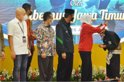 Jatim Raih Juara Umum di Kejurnas, Gubernur Khofifah Berikan Apresiasi Kontingen Pagar Nusa