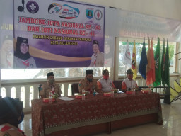Asah Komunikasi, Pramuka Kota Mojokerto Gelar Jambore JOTA dan JOTI