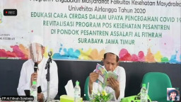 FKM Unair Beri Pelatihan di Pesantren Assalafih Al Fitrah