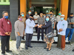 Moderasi Beragama, Formagam Bersilaturahim dengan Kemenag Gresik