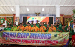 Bupati Pasuruan Irsyad Yusuf Lepas Atlet PORPROV Jatim