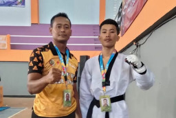 Porprov Jatim 2023, Kabupaten Mojokerto Raih Medali Pertama Cabor Taekwondo