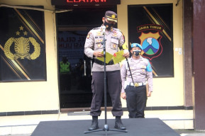 Operasi Lilin Semeru, Kapolres Lumajang Fokus Kamtibmas dan Antisipasi Penyebaran Covid-19