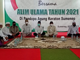 Bupati Sumenep Mohon Doa kepada Alim Ulama