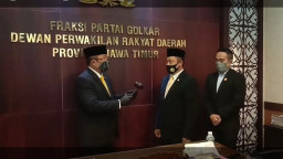 Kodrat Sunyoto Nahkodai Fraksi Golkar DPRD Jatim