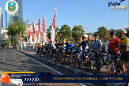 Sehat Ala DPUBM, Budayakan Gowes Bareng