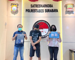 Edarkan Sabu, Arek Waru Ditangkap Polisi