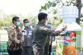 Jelang Musim Tanam, Mentan Cek Ketersediaan Pupuk Petrokimia Gresik