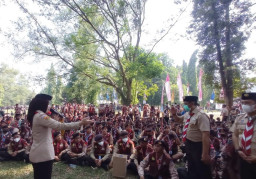 Raih Lencana Karya Bakti, Atalia: Hasil Kerja Bersama Seluruh Anggota Pramuka di Jabar