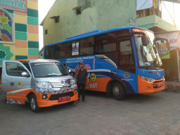 Angkutan Sekolah Gratis Kota Mojokerto Kian Canggih Berbalut Aplikasi Simanis Kerto