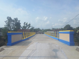 Sempat Ambles, Jembatan Penompo Jetis Rampung Dikerjakan