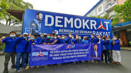 DPC Partai Demokrat Jatim Deklarasi Setia Dukung AHY