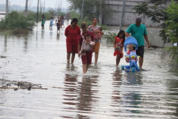 Penyempitan Sungai Irigasi Jadi Pemicu Banjir Trowulan dan Sooko