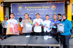 Satreskrim Polres Blitar Kota Amankan 2 Pelaku Pencabulan Anak di Bawah Umur