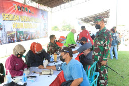 Vaksinasi Dosis Satu di Blitar Sudah 100 Persen
