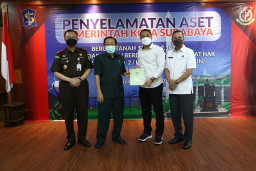 Dibantu Kejati Jatim, Aset Jalan Pemuda 17 Akhirnya Diserahkan Secara Sukarela ke Pemkot