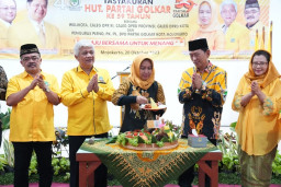 Wali Kota Mojokerto Hadiri Tasyakuran HUT Ke-59 Partai Golkar