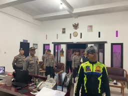 Polres Blitar Lakukan Patroli Ciptakan Situasi Kamtibmas Aman, Jelang Pemilu 2024