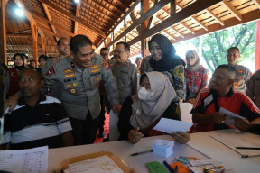 Jumat Curhat di Kabupaten Mojokerto, Masyarakat Keluhkan Jalan Rusak Hingga Perlintasan KA Tanpa Palang Pintu