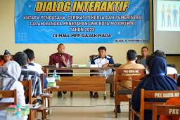 Dewan Pengupahan Kota Mojokerto Awasi Kepatuhan Perusahaan Soal UMK 2023