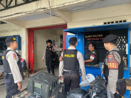 Patroli Raimas Polres Blitar Cegah Gangguan Kamtibmas
