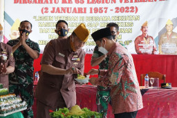 Hargai Perjuangan Veteran, Wabup Gus Barra Hadiri Tasyakuran Hari Jadi