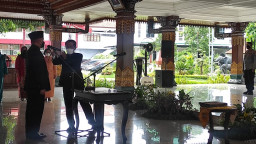 Kepala Disperta Dilantik Jadi Sekdakab Mojokerto