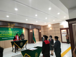 Rudi Suparmono Resmi Jabat Ketua Pengadilan Negeri Surabaya