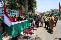 Gresik Terapkan Sidang Ditempat Bagi Pelanggar Protokol Kesehatan