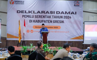 Bupati Gresik Minta Peserta Pemilu Berkompetisi Secara Baik dan Sehat