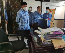 Bupati Sumenep Sidak Hari Pertama Pasca Libur Lebaran