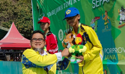 Cabor Sepatu Roda Sabet 1 Emas, 1 Perak dan 1 Perunggu untuk Gresik
