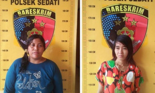 Satroni Rumah Warga, 2 Wanita Diamankan