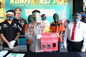 Satreskoba Polres Pelabuhan Tanjung Perak Tangkap Pengedar Sabu