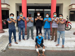 Jambret Tarik Paksa Tas Dilumpuhkan Petugas