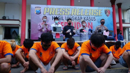 20 Penjudi Diringkus Selama 2 Bulan