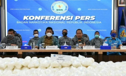 Penyelundupan Sabu 436,3 Kilogram Digagalkan BNN dan Bakamla