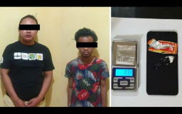 2 Pegawai Salon Edarkan Sabu