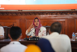 Tertibkan Penggunaan Trotoar Jalan Empunala, Pemkot Mojokerto Gelar Sosialisasi Pemanfaatan Infrastruktur