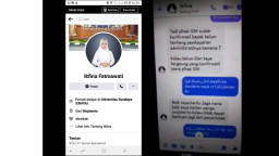 Nama dan Foto Bupati Ikfina Dicatut Jadi Akun Facebook Palsu