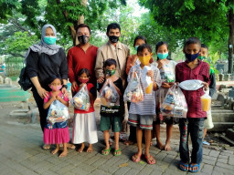 Klinik Kecantikan Oriskin Kunjungi Anjal Binaan RPM