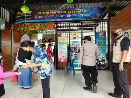 Polres Blitar Sidak Prokes di Tempat Wisata