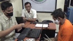 Ditangkap Polisi, Pengedar Sabu 'Mewek'