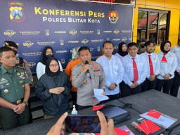 Ibu dan Anak di Blitar Jadi Tersangka TPPO