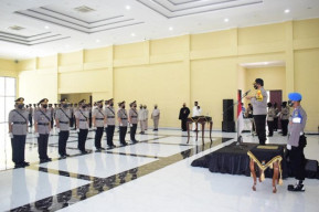 Kapolresta Sidoarjo Lantik 5 Kapolres Sidoarjo Baru