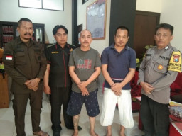 Dua Tersangka Curanmor Dijebloskan ke Rutan