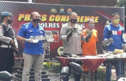 Sindikat Jual Beli Motor Gedrikan Dibongkar Polres Malang